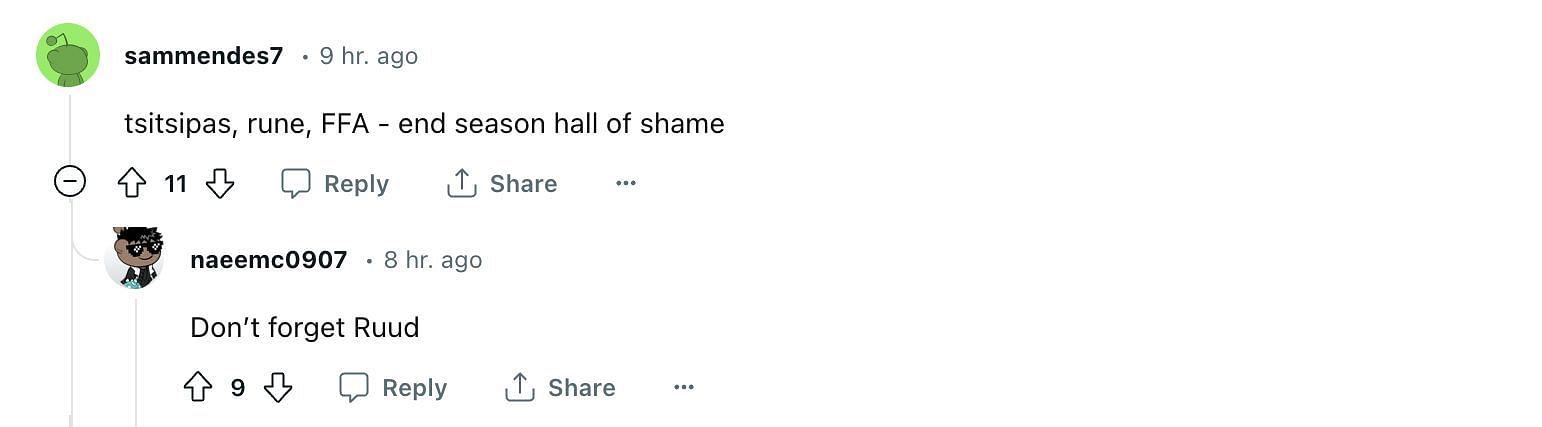 Screengrab from Reddit